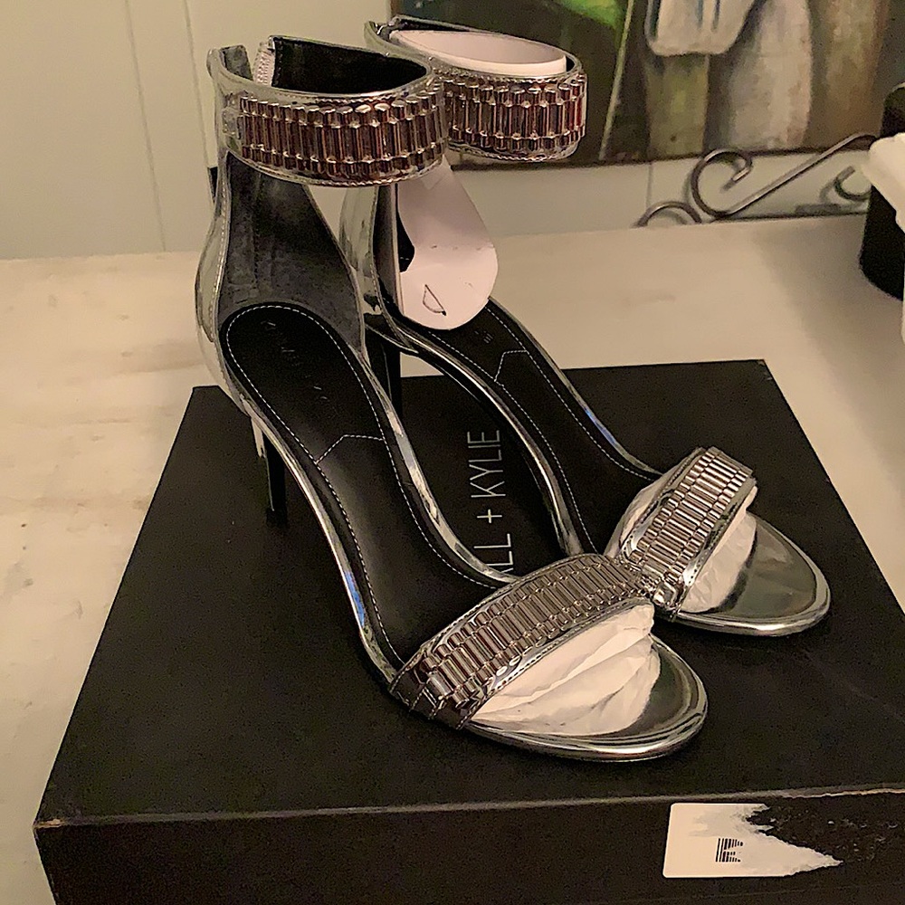 New with box Kendall + Kylie ankle strap heels